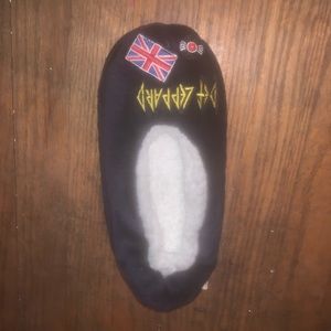 Free w Purchase Def Leapard slippers
